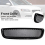 2008-2012 VOLVO S40 V50 Pre-Facelift Front Grille without letter Gloss Black Generic