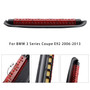 2005-2012 BMW 3 Series Sedan E90 3rd Brake Light Rear 63257145519 Black and Red Generic