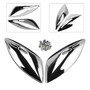 2018-2024 Kawasaki Z900RS Tank Side Panel Cover Fairing Chrome Generic
