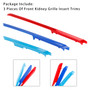 2025 BMW X3 With Standard Grille Tri-Color ABS Front Kidney Grille Insert Trims Clip Generic