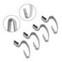 2000-2008 YFM80 YFM660 YFM400 4X Hook Set Air Box Lid Clip 5Th-14436-00-00 Silver Generic