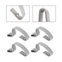 2004-2023 YFZ450 YFZ450R YFZ450X 4X Hook Set Air Box Lid Clip 5Th-14436-00-00 Silver Generic
