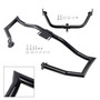 2014-2022 Touring Road Glide Engine Guard Crash Bar Frame Protector Bumper Steel Blackb Generic