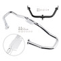 2014-2022 Touring Road Glide Engine Guard Crash Bar Frame Protector Bumper Steel Generic