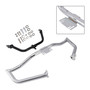 Engine Crash Bar Protector Fairing Bracket Set Chrome For Glide Flht Flhx