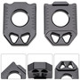 2005-2024 SUZUKI DRZ400SM/ 400S/ 400E CNC Rear Chain Adjuster Axle Block Black Generic