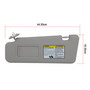 2008-2013 Toyota Highlander Driver Side Sun Visor 74320-48500-E0 Gray Generic