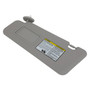 2008-2013 Toyota Highlander Driver Side Sun Visor 74320-48500-E0 Gray Generic