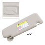 2012-2019 CHEVROLET Sonic Driver Side Sun Visor 42478247 Gray Generic