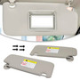 2011-2022 CHEVROLET Spark 2PCS Gray Sun Visor Left & Right 42478247 42478249 Generic