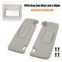 2012-2019 CHEVROLET Sonic 2PCS Gray Sun Visor Left & Right 42478247 42478249 Generic