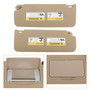2019-2022 HONDA Passport Gray Left+Right Side Sun Visor 83280-TG7-A12ZA Generic