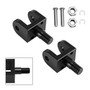 Black Foot Pegs Mounting Bracket fit for Sur Ron Light Bee X/S Segway X160 X260