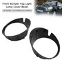 2009-2015 MINI Cabrio R57 LCI Pair Front Bumper Fog Light Lamp Cover Bezel 51117248791 51117248792 Generic
