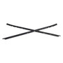 Driver + Passenger Sides Door Panel Outer Window Seals For Corvette 1984-1996