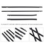 2001-2008 Honda FIT JAZZ 1st gen 4PCS Weatherstrip Rubber Seal Door Belt 72410-SEL-T01 Generic