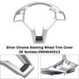 2011-2014 Mercedes C172 SLK-Class CLA-CLASS CLS-Class Steering Wheel Trim Cover Silver Chrome Generic
