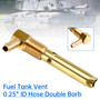 1/4" ID Hose Fuel Tank Vent 1/4"-18NPTF Thread For Both small and large tanks