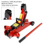 Low Profile Floor Jack 2 Ton (4400 lbs), Heavy Duty Iron Hydraulic Racing Floor Jack, Hydraulic Car Jack 5.31"-12.8" Height Lifting Range