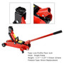 Low Profile Floor Jack 2 Ton (4400 lbs), Heavy Duty Iron Hydraulic Racing Floor Jack, Hydraulic Car Jack 5.31"-12.8" Height Lifting Range
