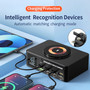 140W Fast Charging Charger Intelligent Digital Display PD100W Mobile Phone Notebook Magnetic Wireless Charging Multi-Port USB Charger UK Plug
