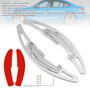 2014-2018 BMW X5 X6 X5M X6M Steering Wheel Paddle Shifter Extension Aluminium Silver Generic