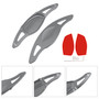 2016-2022 Audi R8 RS3 RS4 RS5 Steering Wheel Paddle Shifter Extension Aluminium Grey Generic