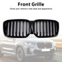 2022-2025 BMW X3 G01 X4 G02 With Camera Hole Front Bumper Kidney Grille Gloss Black Generic