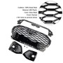 2021-2025 Audi Q5 SQ5 S-Line Grill & Fog Light Cover Gloss Black Generic