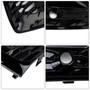 2021-2025 Audi Q5 SQ5 S-Line Grill & Fog Light Cover Gloss Black Generic