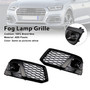 2018 2019 Audi Q5 SQ5 SUV 2* Fog Lamp Grille Black Generic