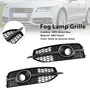 2012-2015 Audi A7 S-Line S7 2* Fog Lamp Grille Black Generic