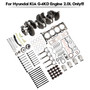 2005-2010 Hyundai Sonata G4KD 2.0L Engine Overhaul Rebuild Kit Crankshaft Rods Timing Kit 23111-2G010 Generic