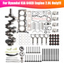 2006-2012 Hyundai Santa Fe G4KD 2.0L Engine Overhaul Rebuild Kit Crankshaft Rods Timing Kit 23111-2G010 Generic