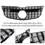 Mercedes Benz GLK250 GLK300 GLK350 Front Grille Gloss Black Generic