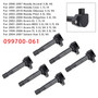 1999-2010 Honda Accord Civic Odyssey Pilot Ridgeline 6PCS Ignition Coils 099700-061 Generic