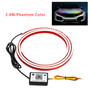 Car Hood LED Daytime Running Light Strip Flexible Dynamic Scan Start Up Multi-Colors change color by APP 2.4M