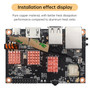 K2B Quanzhi H618 Development Board Heat Sink Motherboard Pure Copper Radiator