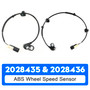 2011-2022 Ford Ranger 2.2 3.2 Rear Left+Right ABS Wheel Speed Sensor 2028435 2028436 Generic