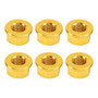 2014-2025 Ducati Desert X Monster 1200 Rear Sprocket Carrrier Flange Nuts Set M10x1.0 Gold Generic