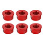 2014-2025 Ducati Desert X Monster 1200 Rear Sprocket Carrrier Flange Nuts Set M10x1.0 Red Generic