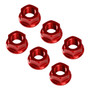 2020-2024 Ducati Streetfighter V2 V4 Rear Sprocket Carrrier Flange Nuts Set M10x1.0 Red Generic
