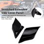 2009-2013 Touring Models Road King Road Glide Stretched Extended Side Cover Panel Gloss Black Generic