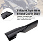 2022-2025 Honda ADV350 Exhaust Pipe Heat Shield Cover Shell Black Generic