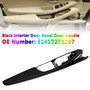 2010-2016 BMW 5 Series F11 F10 F18 1x Interior Door Panel Door Handle Black 51417273057 Generic