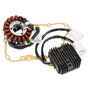 2007-2012 Honda FES125 FES150 S-Wing Magneto Coil Stator+Voltage Regulator+Gasket Assy 31120-KRJ-791 Generic