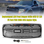 Raptor Style Front Bumper Grille Grill Fit Ford F150 2009-2014 With LED
