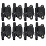 8PCS Square Ignition Coil+Spark Plug+Wires 12611424 For Silverado 1500 Tahoe GMC