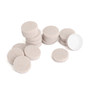 20mm STICK ON FURNITURE FELT PADS Anti-Skid Round Solid Oak Wood Floor Protector