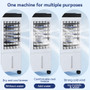 3-IN-1 Portable Evaporative Air Conditioner Cooler with Remote Control